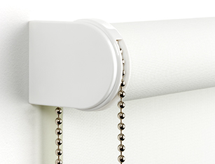 Vantis manual chain-operated roller shade system — commercial and residential window shades